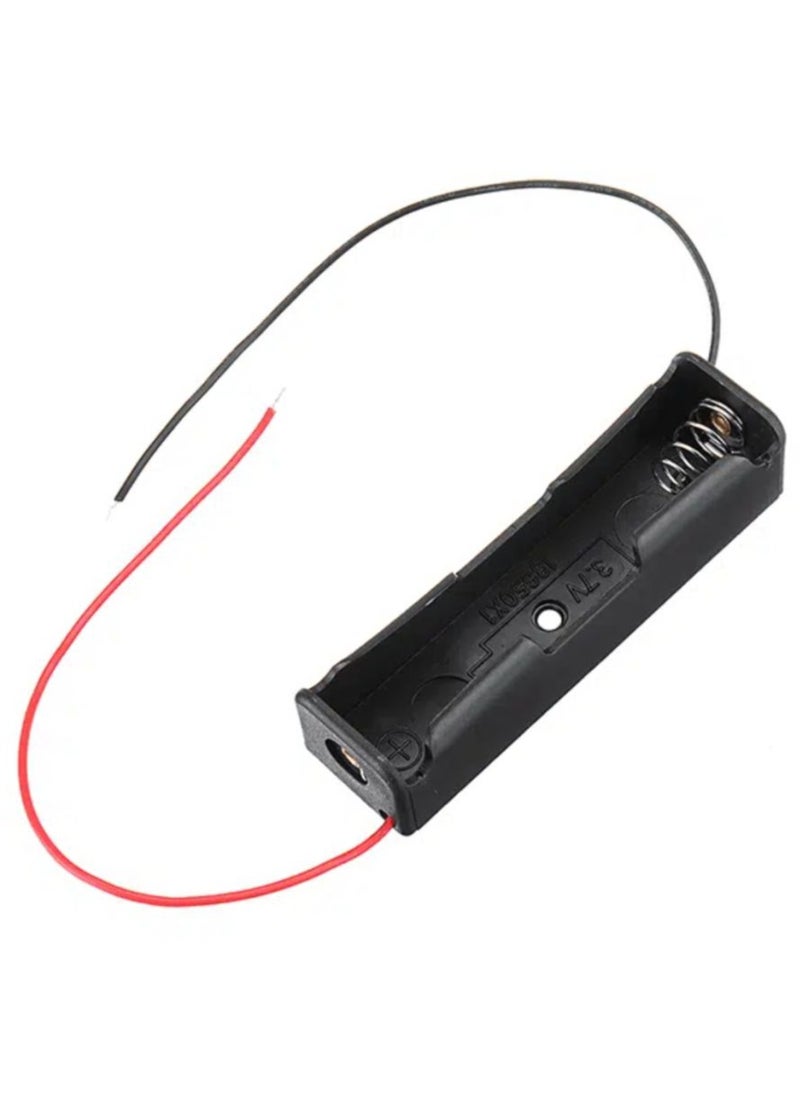 Generic - 18650 Single Battery Holder, 3.7V Output Lithium Battery Holder - Image 1
