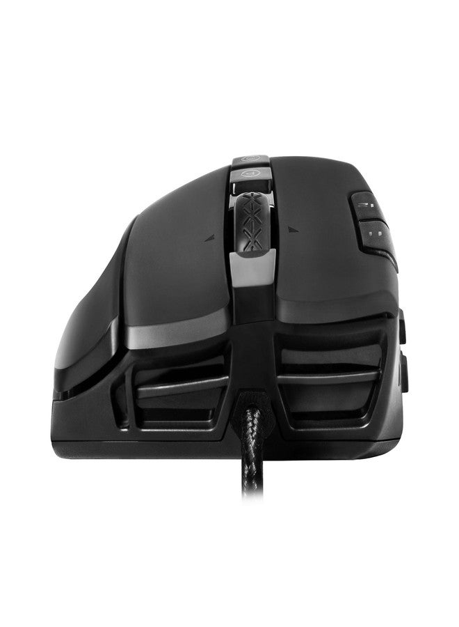 EVGA X15 MMO Gaming Mouse, 8k, Wired, Black, Customizable, 16,000 DPI, 5 Profiles, 20 Buttons, Ergonomic 904-W1-15BK-KR - Image 4