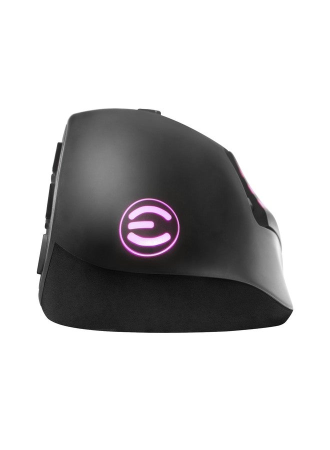 EVGA X15 MMO Gaming Mouse, 8k, Wired, Black, Customizable, 16,000 DPI, 5 Profiles, 20 Buttons, Ergonomic 904-W1-15BK-KR - Image 5