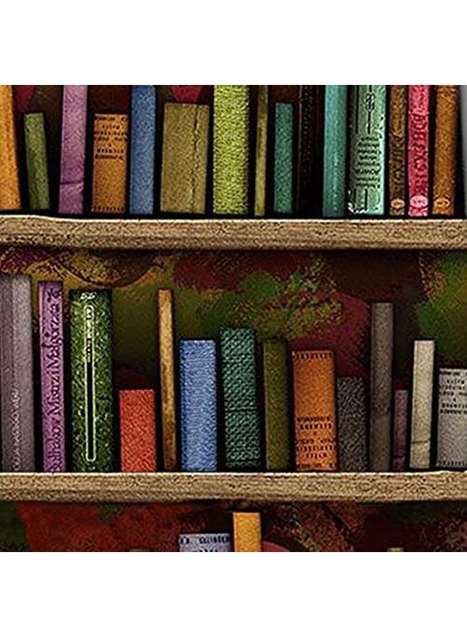 Three Rooker Book Ties Mens Literary Book Shelf Necktie - Image 3