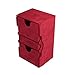 Gamegenic Stronghold 200 XL Convertible Deck Box DoubleSleeved Card Game Protector with Accessories Drawer Nexofyber Surface Holds up to 200 Cards Red Color Made by Gamegenic GGS20111ML - Image 2