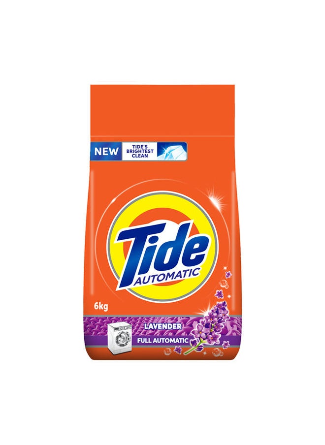 Tide Automatic Powder Detergent Lavender - 6 kilogram 