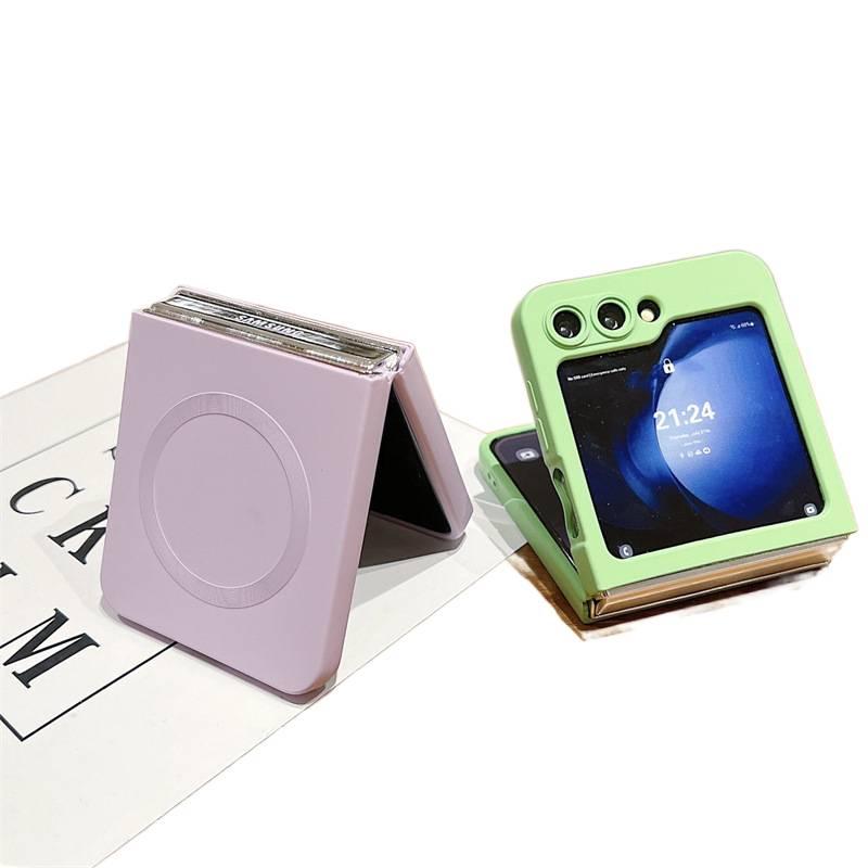 غطاء MagSafe | مقاوم للصدمات لـ Samsung Galaxy Z Flip 7 | مغناطيس قوي | سيليكون حماية من السقوط - Image 4
