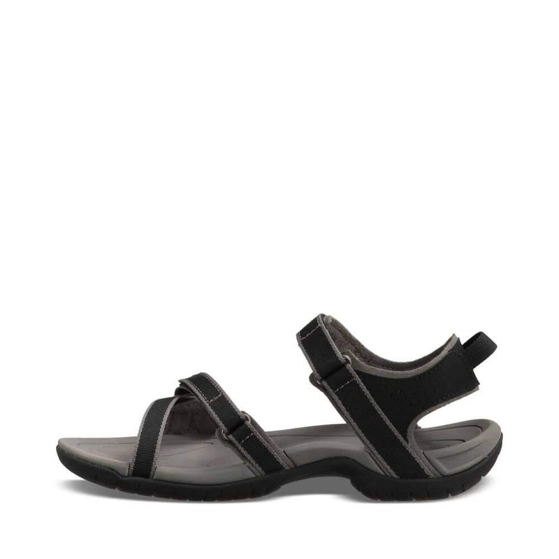 Teva womens W Verra Sandal, Black/Grey, 6.5 US - Image 3