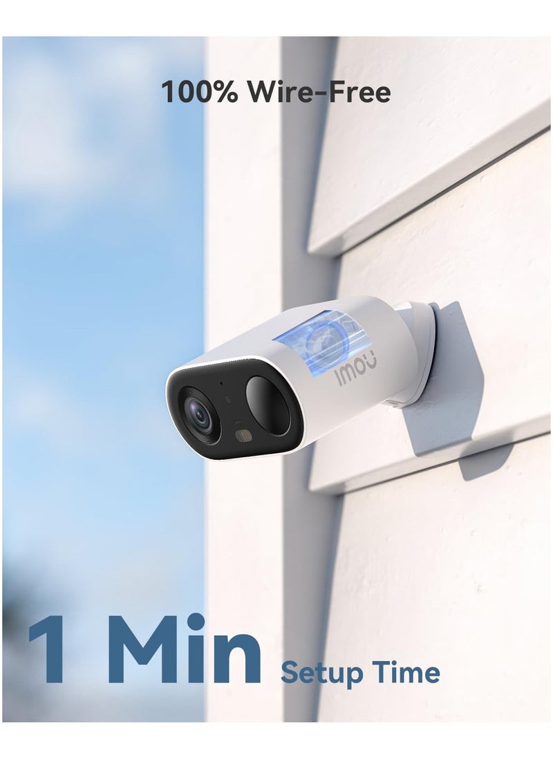 IMOU - 3MP Cell Go Portable GoTo Camera 2K, Built-in Siren, PIR Detection, Two-way Talk, Human Detection, Privacy Mode, IP65 - Image 1