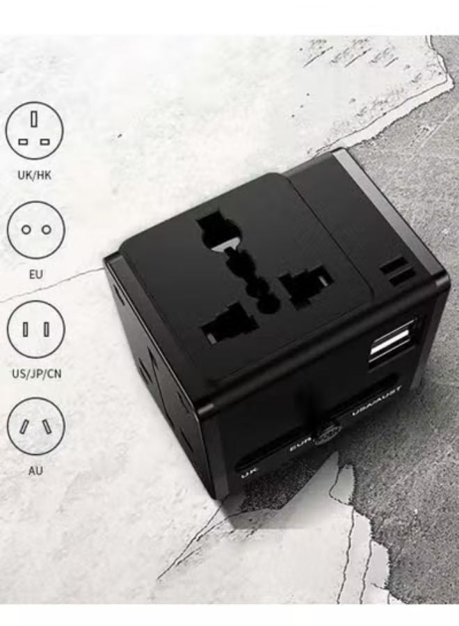 Earldom Universal Travel Adapter All in One International World Travel AC Power Converter Plug Socket - Image 4