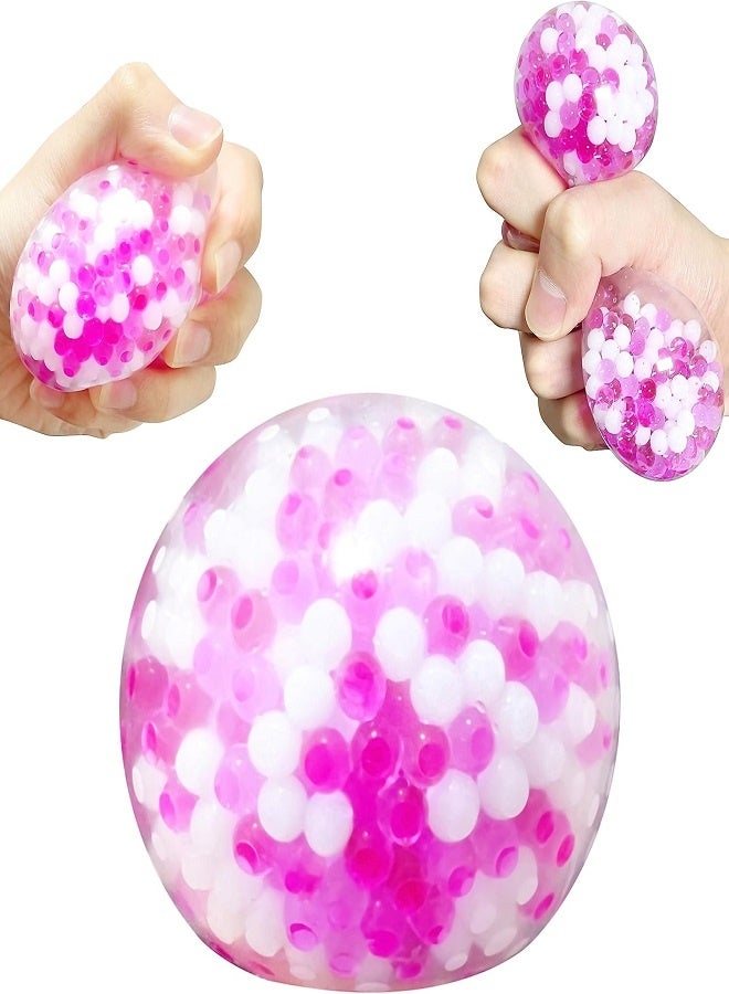Water Beads Sensory Balls, Squeeze Toys for Easter Basket Stuffers - Autism, OCD Squeeze Ball - Fidget Ball Sensory Toys