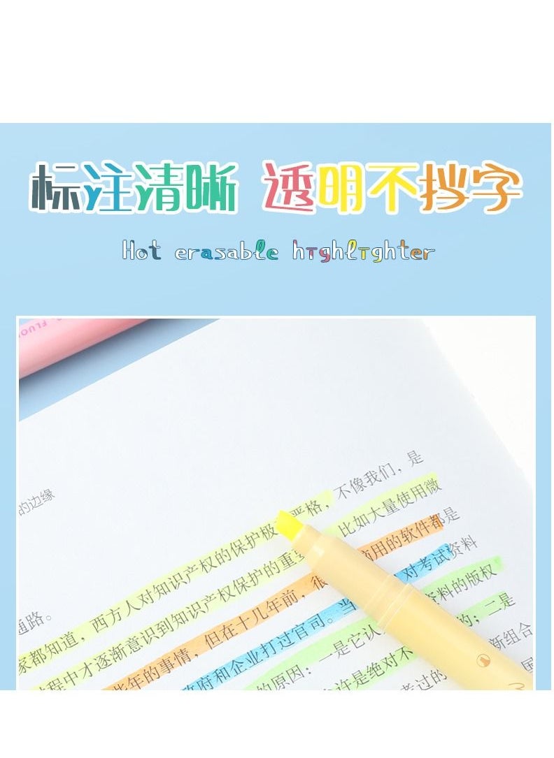 M&G M&G Chenguang Erasable Highlighter Pens ,Colored Marker Pen - 1pcs - No:ALPU3901  - Image 3