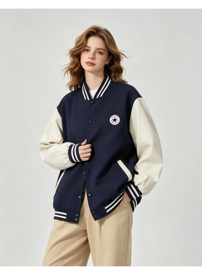 كونفرس Converse سترة ملونة للرجال والنساء بسيطة - Image 4