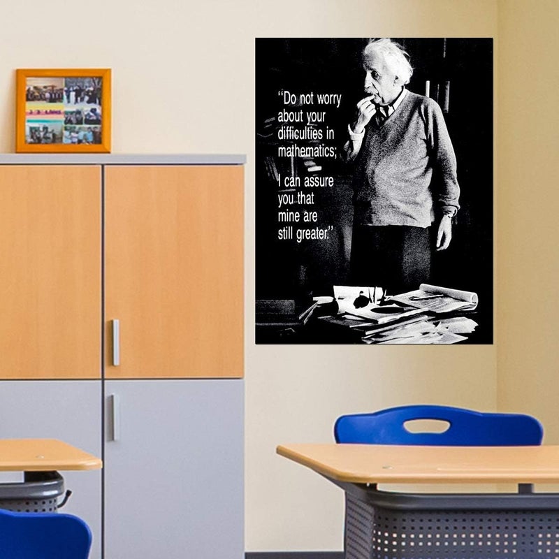 eurographics EuroGraphics EinsteinDo Not Worry Poster 1975 x 1575 inch - Image 3