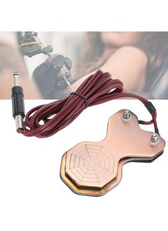 Thoraya Copper Tattoo Foot Pedal Footpedal FootSwitch Switch for Tattoo Power Supply  - Image 4