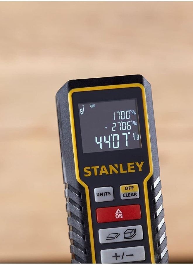 Stanley - Stanley  TLM 99-30m Laser Distance Measurer(Black) - Image 1