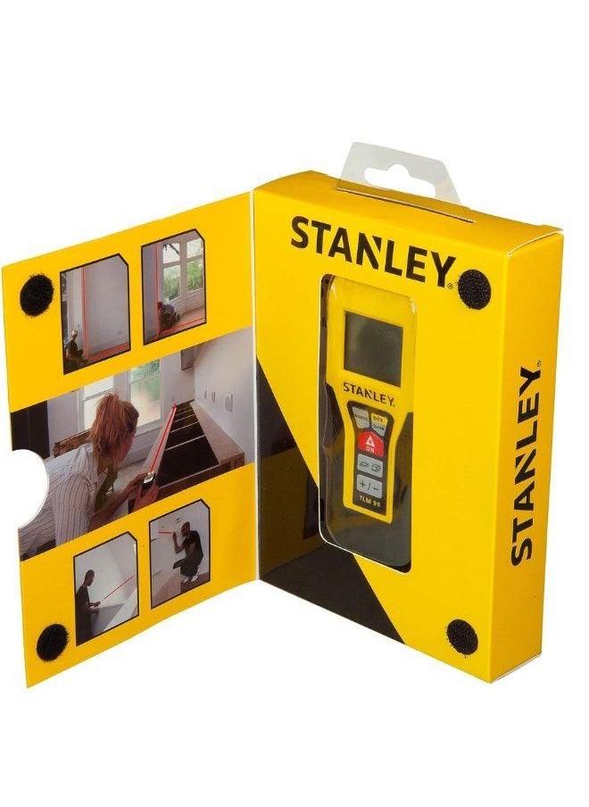 Stanley - Stanley  TLM 99-30m Laser Distance Measurer(Black) - Image 1