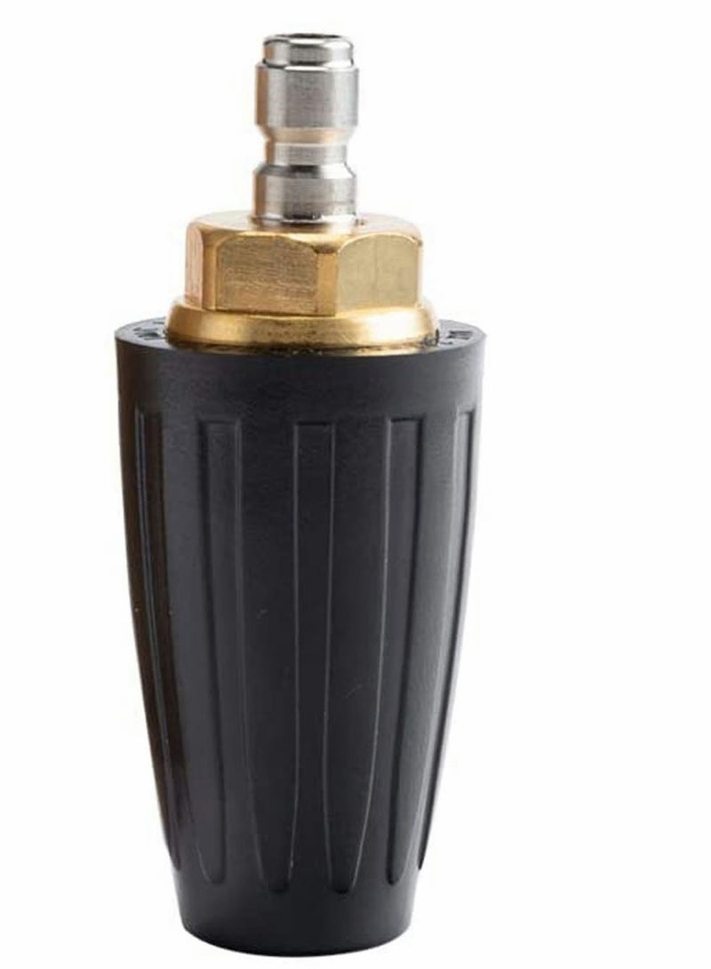 Excefore High Pressure Washer Tips Turbo Nozzle 4000 PSI Max Rotating with 1/4'' Quick Connect for Cleaning Brick Concrete and Vinyl Surfaces - Image 1