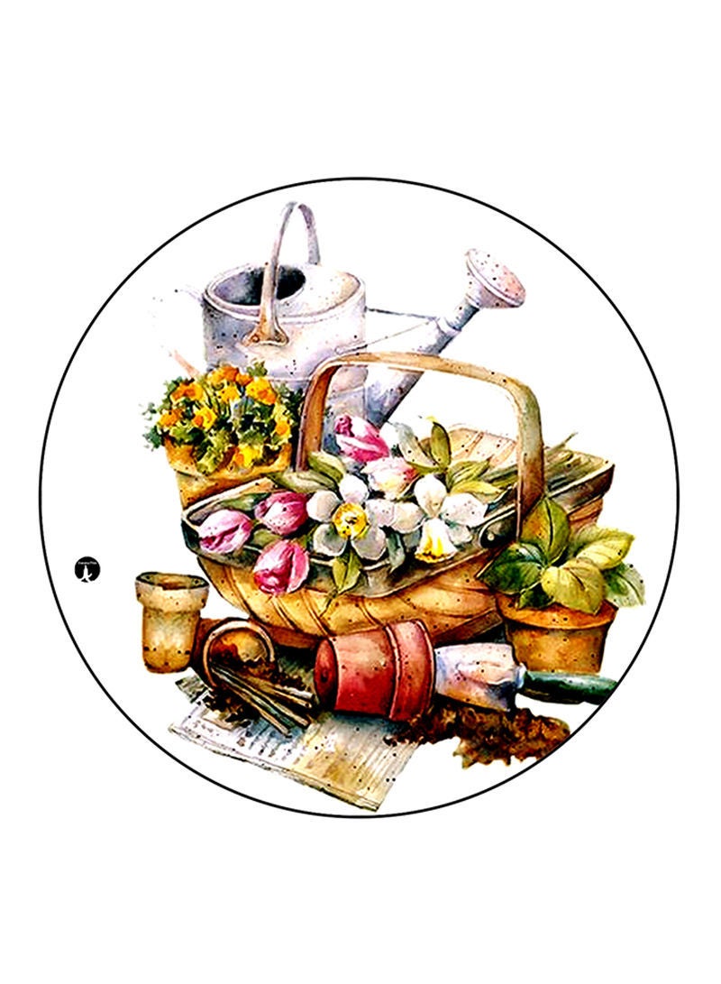RKN Vintage Art Printed Mouse Pad  Multicolour