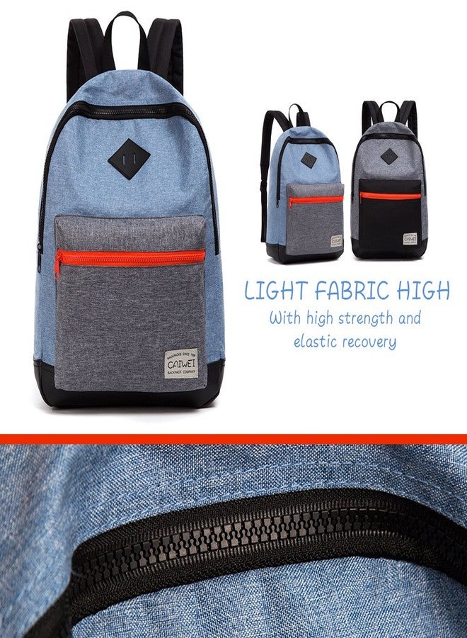 CAIWEI Fashion children's backpack (blue) - Image 3
