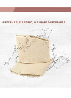 KASTWAVE Metatarsal Pads Ball of Foot Cushions Metatarsal Foot Pads for Pain Relief, Gel Pads Cushion for Metatarsalgia Neuroma Fabric Metatarsal Sleeve Pads for Women/Men, Beige(1 Pair)  - Image 5