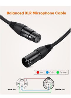 Excefore XLR Microphone Cable, 6 FT XLR Male to XLR Female Balanced 3 PIN Mic Cables for Recording Applications,Mixers,Speaker Systems,DMX Lights  - Image 2
