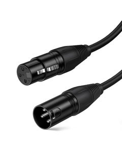 Excefore XLR Microphone Cable, 6 FT XLR Male to XLR Female Balanced 3 PIN Mic Cables for Recording Applications,Mixers,Speaker Systems,DMX Lights  - Image 1
