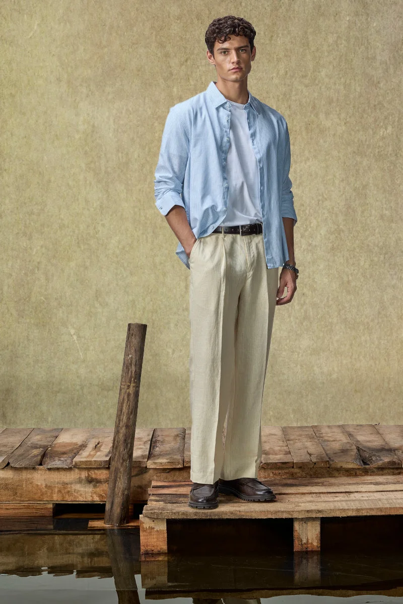 SNITCH Yacht Club Linen Luxe Suit Trousers