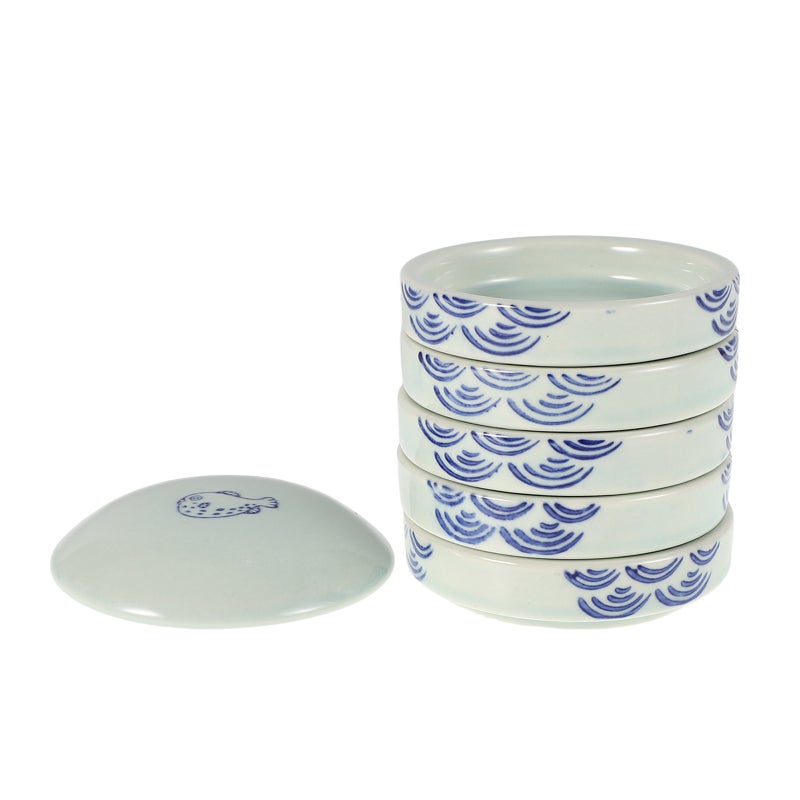 Watercolor Pigment Tray Stackable Paint Mixing Trays 5 Layer Paint Chinese Watercolor Painting Pigment Mixing Ink Tray - Image 1