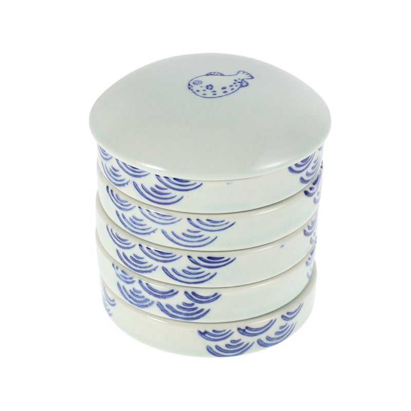 Watercolor Pigment Tray Stackable Paint Mixing Trays 5 Layer Paint Chinese Watercolor Painting Pigment Mixing Ink Tray - Image 5