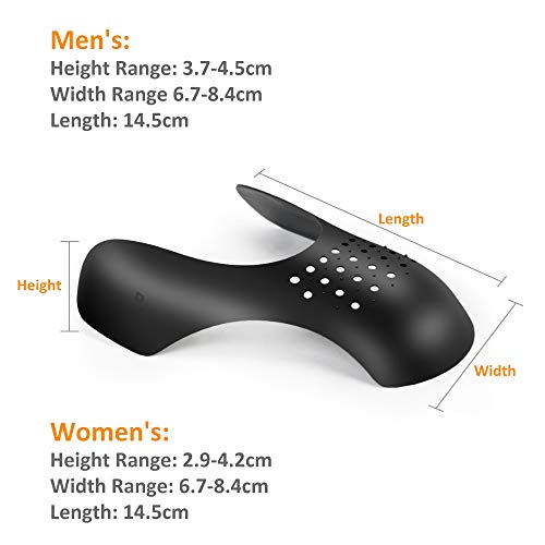 Vsonker 4 Pairs Shoe Creases Protectors, Anti-Wrinkle Creases Guards for Sneaker, Casual and Air Force Shoes, Anti Shoe Protectors for Men's 7-12/ Women's 5-8 - Image 5