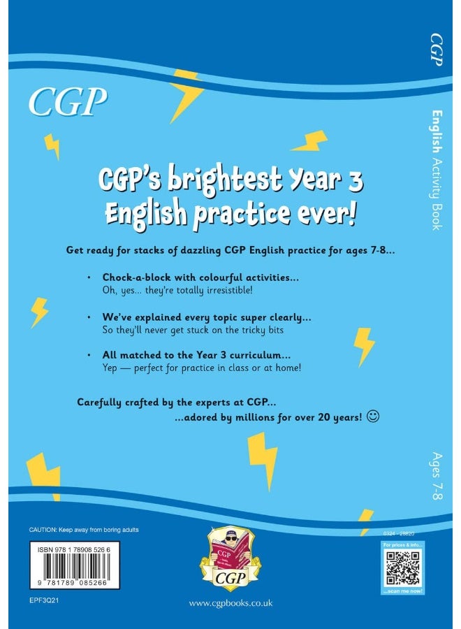 Coordination Group Publications Ltd (CGP) English Activity Book for Ages 7-8 (Year 3) - Image 2