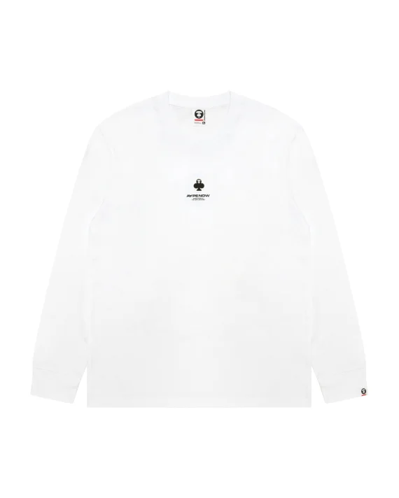 ايه ايه بي إي AAPENOW clover moonface long sleeve tee