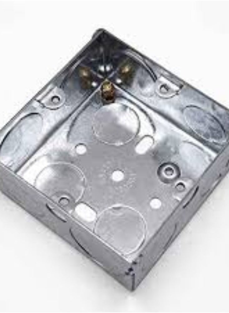 KNP - KNP Electrical Back Deep Box (3x3 inches) in a pack of 1 is designed to securely house electrical switches, outlets, and other devices in residential, commercial, and industrial settings. - Image 1