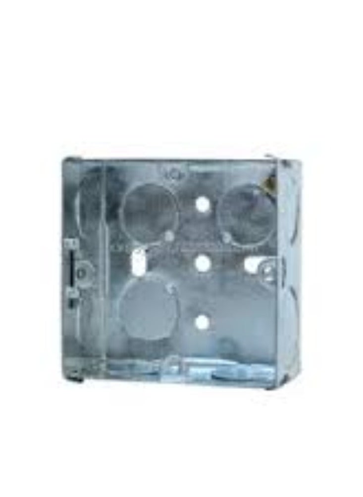 KNP - KNP Electrical Back Deep Box (3x3 inches) in a pack of 1 is designed to securely house electrical switches, outlets, and other devices in residential, commercial, and industrial settings. - Image 1