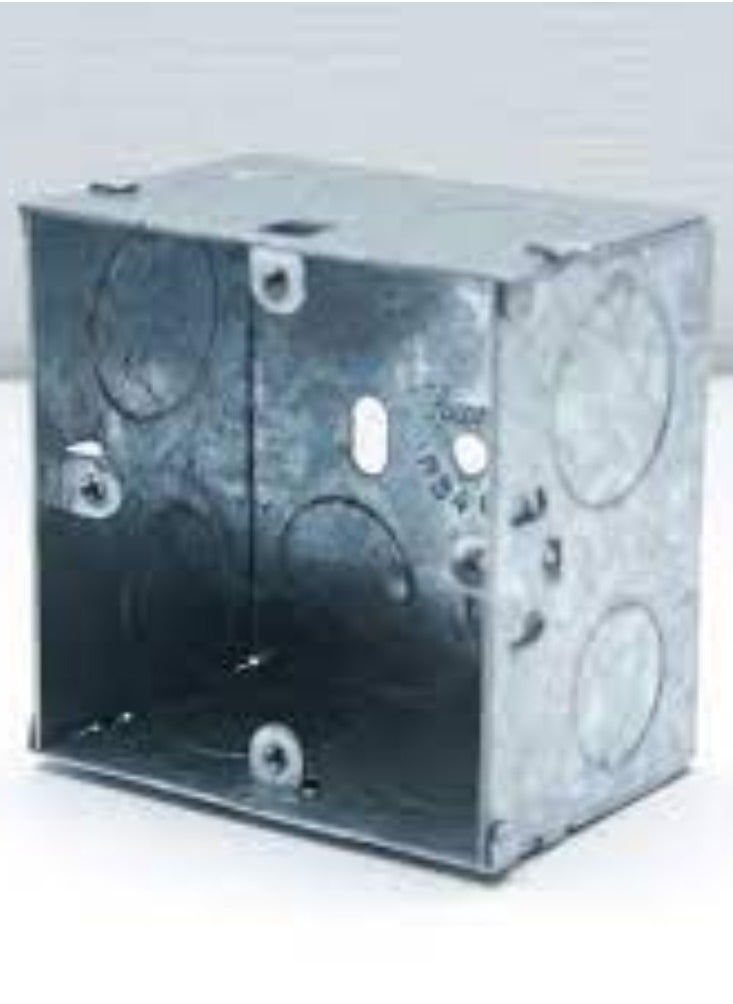KNP - KNP Electrical Back Deep Box (3x3 inches) in a pack of 1 is designed to securely house electrical switches, outlets, and other devices in residential, commercial, and industrial settings. - Image 1