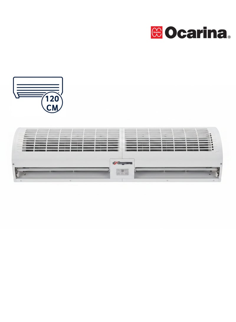 ocarina Air curtain - 120 cm - Air flow 2200 m³/h - 100 W Equipped with door sensor and remote control 220 V 60 Hz - OCRACHFM212Q - Image 1