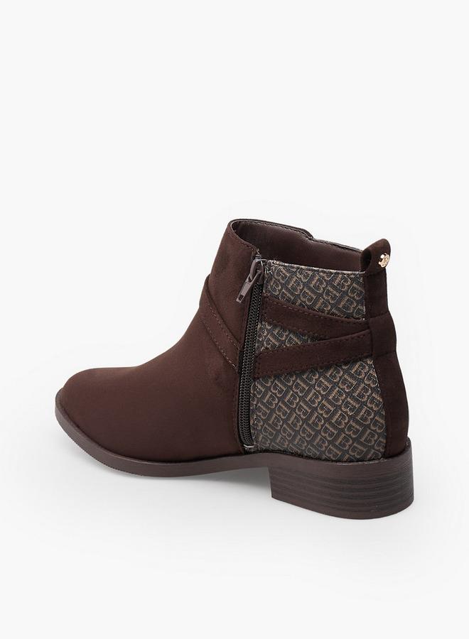 Flora Bella By Shoexpress Women Zip Closure Ankle Boots - Image 5