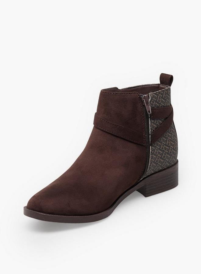 Flora Bella By Shoexpress Women Zip Closure Ankle Boots - Image 4
