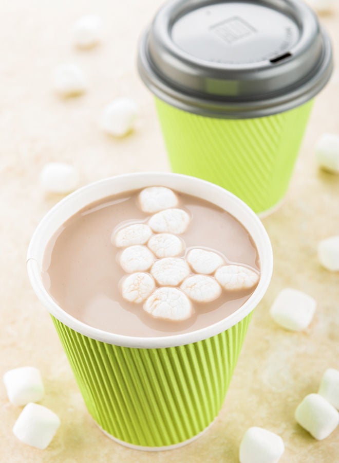 Restaurantware 8 Ounce Double Wall Disposable Coffee Cups, 25 Insulated Light Green Paper Cups with Ripple Wall Design, Lids Sold Separately, For Hot Beverages Like Tea, Hot Chocolate, & More - Image 5