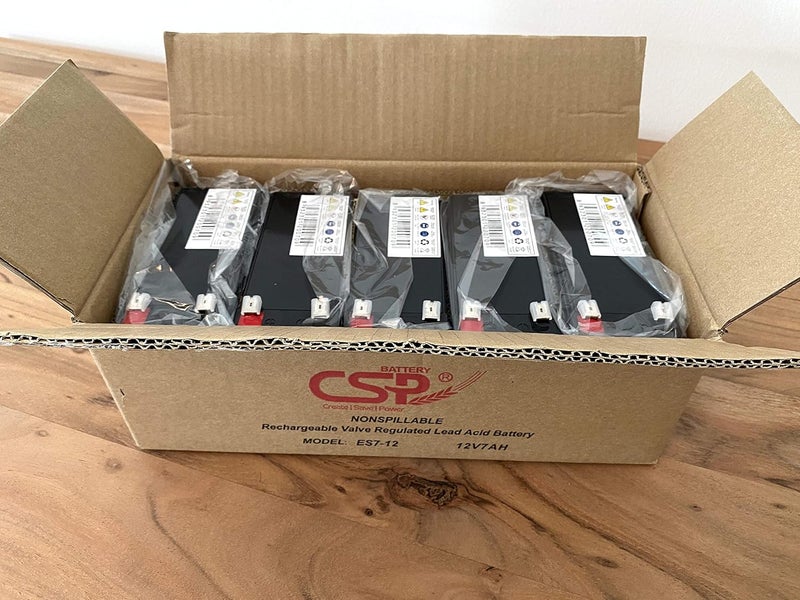 CSP AGM Batteries : 7Ah,12V Heavy-Duty Deep Cycle - Image 4