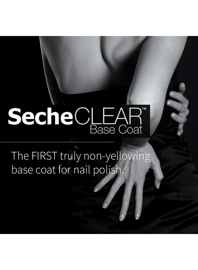 SECHE Clear Base Coat .5 oz. No Formaldehyde & No Toluene - Image 4