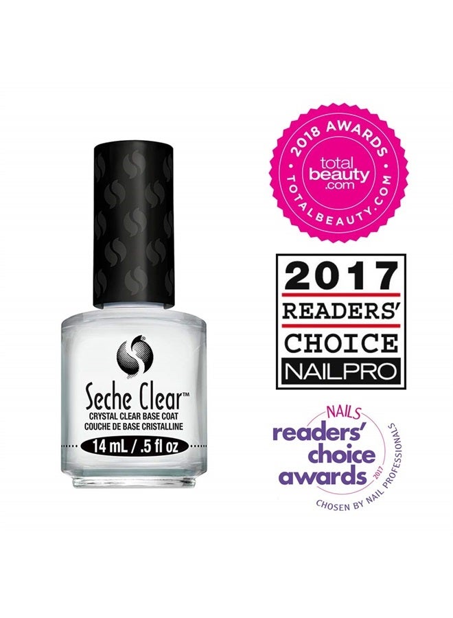 SECHE Clear Base Coat .5 oz. No Formaldehyde & No Toluene - Image 2