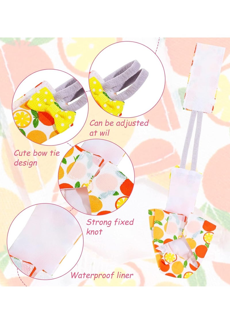 2Pc Bird Diaper Pads Washable And Reusable Inner Layer Parrot Nappy Clothes for Parakeet Parrot Mini Macaw Budgie Canary Finches Lovebirds Medium