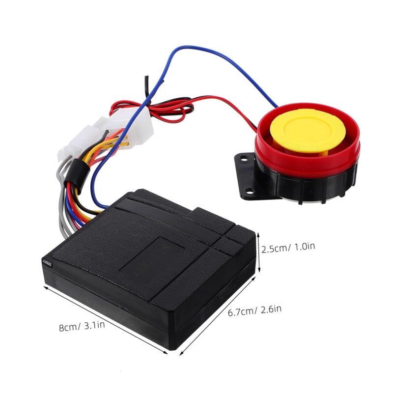 Motorcycle Anti Theft Alarm System with Dual Remote Start and Flashing Light - Image 3