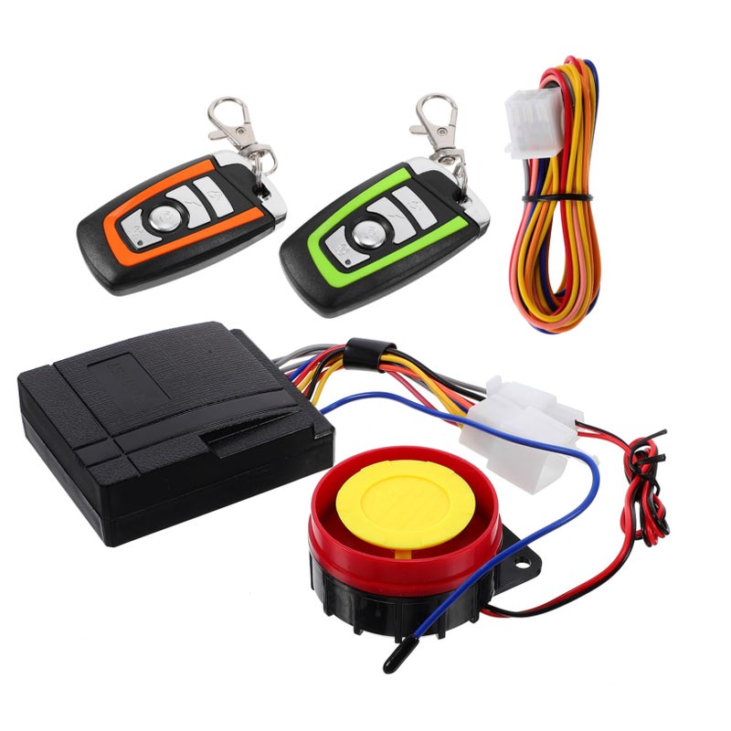 Motorcycle Anti Theft Alarm System with Dual Remote Start and Flashing Light - Image 2