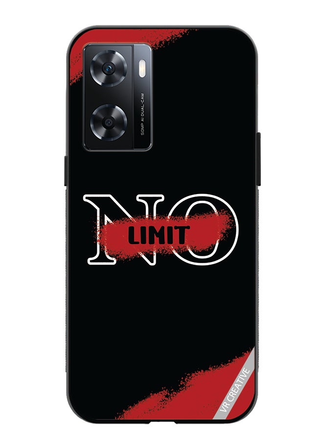 VR CREATIVE Protective Case Cover For Oppo A57/A77s No Limit Design Multicolour - Image 1