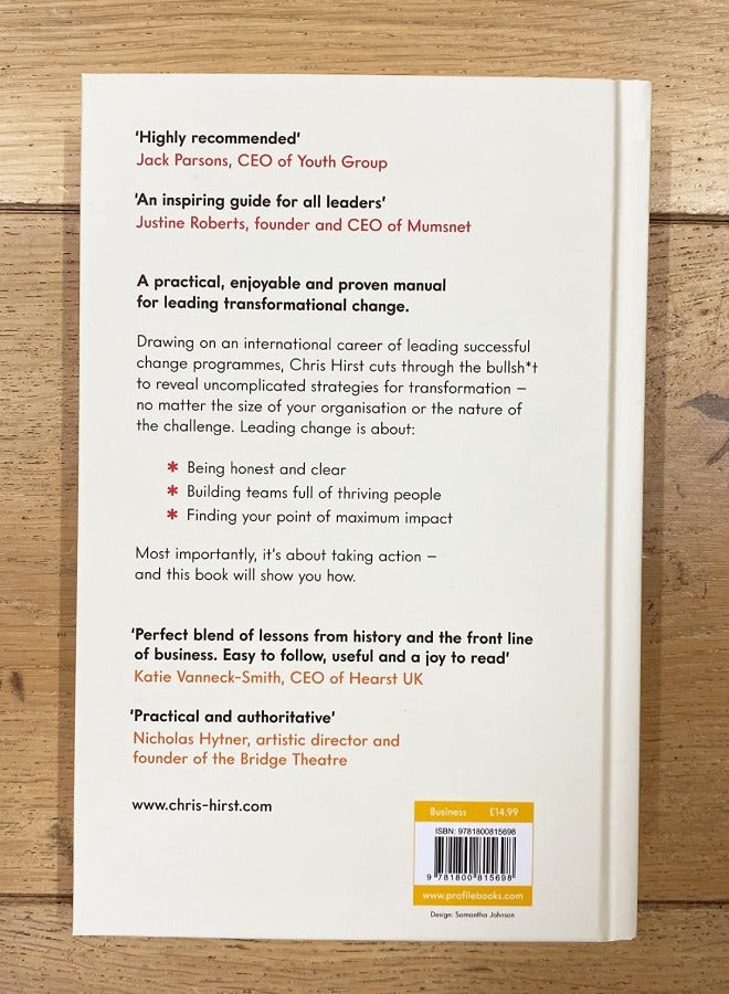 No Bulls**t Change: An 8 Step Guide for Leaders - Image 1