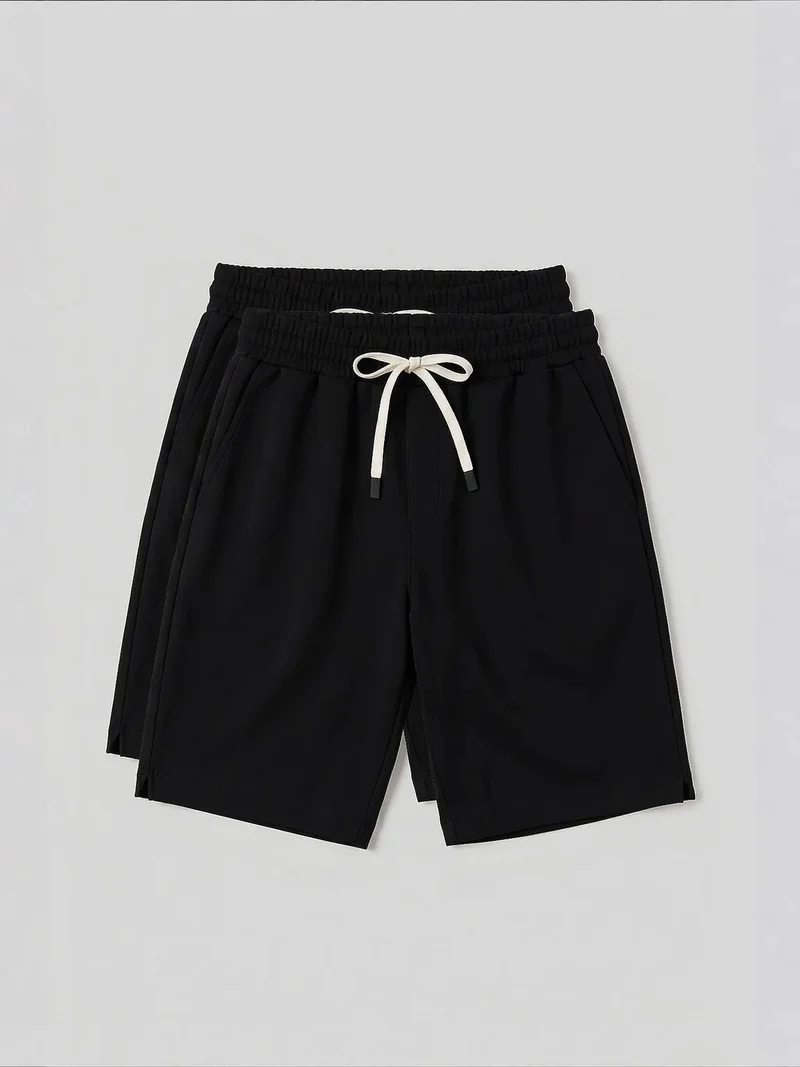 TOMMY Men's Polyester-Elastane Shorts
