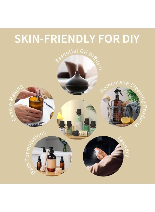 MISIJI Essential Oils Set Top 6 Aromatherapy-Essential Oils for Diffuser for Home,Air Freshening Diffuser Oils Scents for Aromatherapy,Laundry,Candle&Soap Making,Humidifiers 6 X 10ML - Image 5