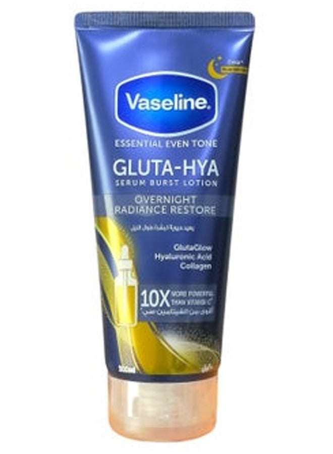 Vaseline Gluta-Hya Serum Burst Lotion Overnight Radiance Repair 200ml - Image 3