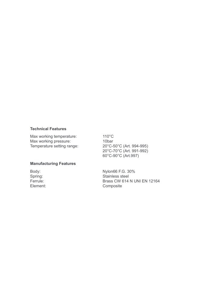 عام ثيرمويل 1/2 بوصة طول 132 مم - Image 2