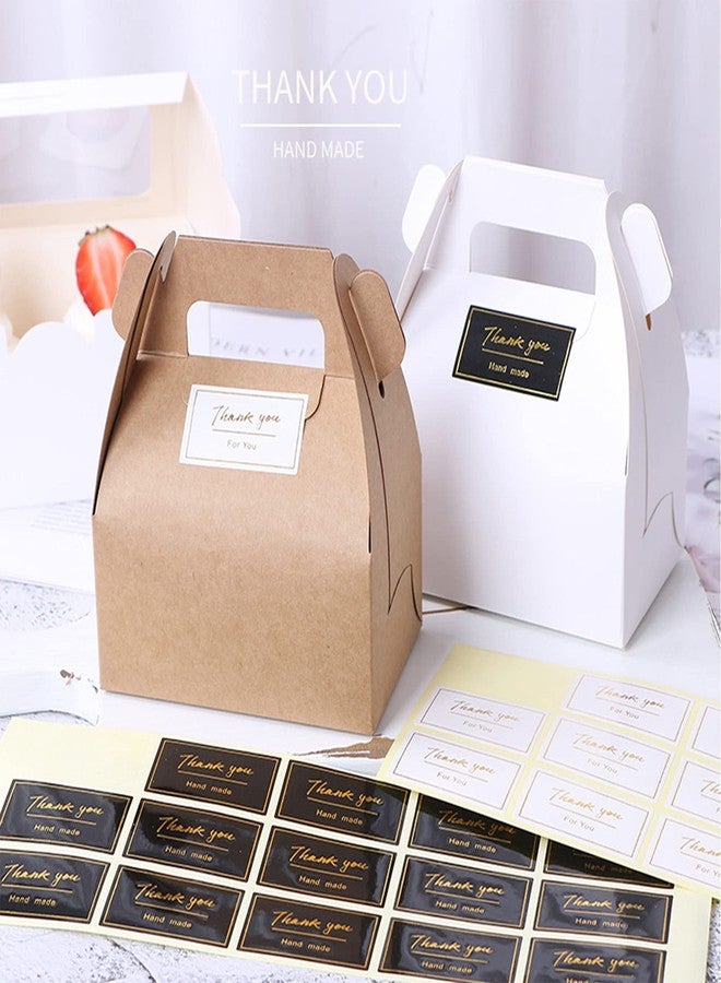 Fimary 100 Pcs Knafeh Pistachio Chocolate Wrappers with 100 Pcs Thank You Stickers - 2.5 x 7.1 Inch Candy Packaging - Self Adhesive Small Plastic Wax Melt Snap Bar Bags - Image 4