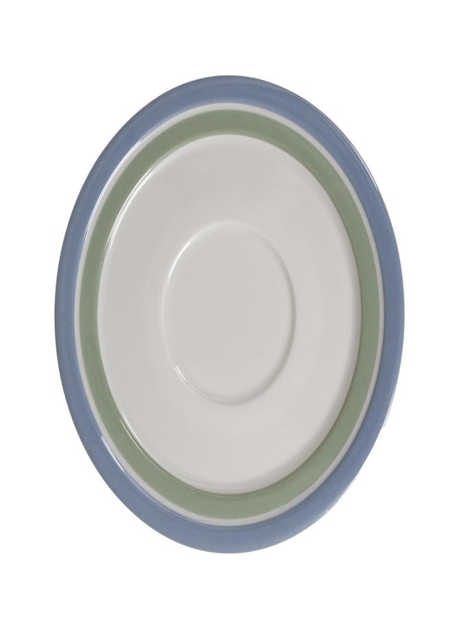 Hitkari Zoraida Porcelain Tea Cup & Saucer Set of 6 - Luxury Finish, Microwave & Dishwasher Safe - Image 4